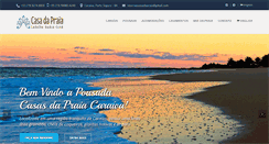 Desktop Screenshot of casasdapraiacaraiva.com.br